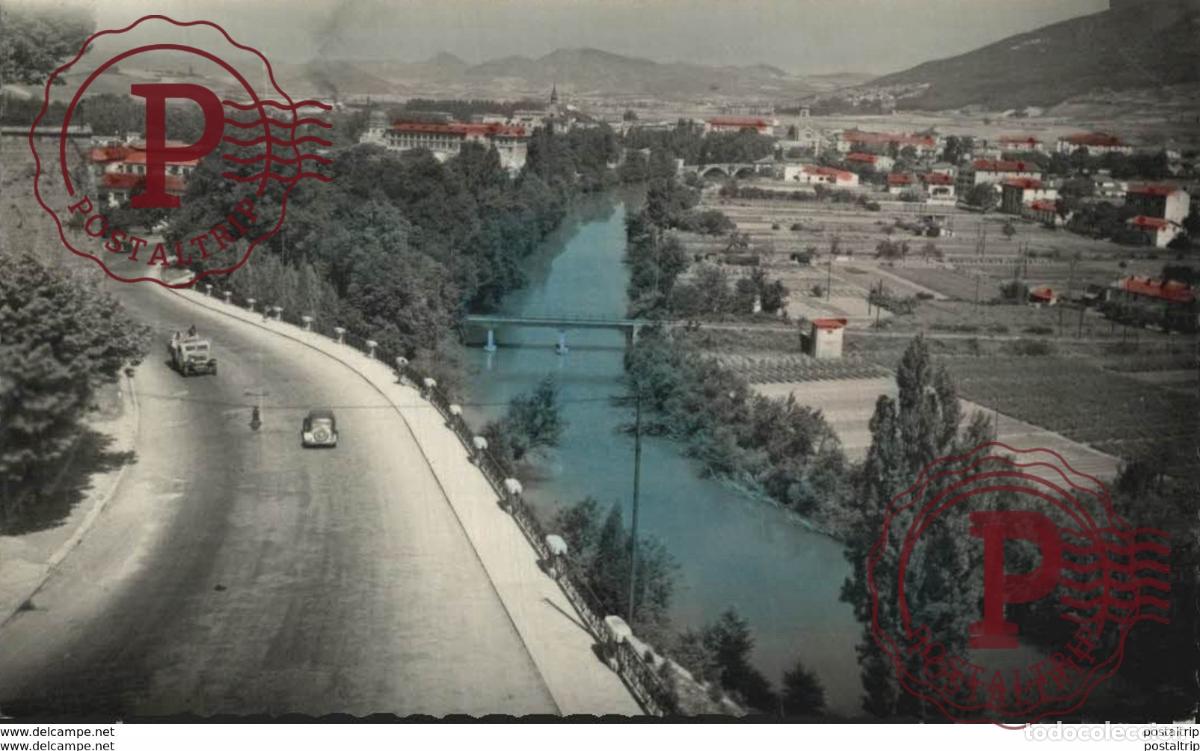 Postales: NAVARRA. PAMPLONA. RIO ARGA