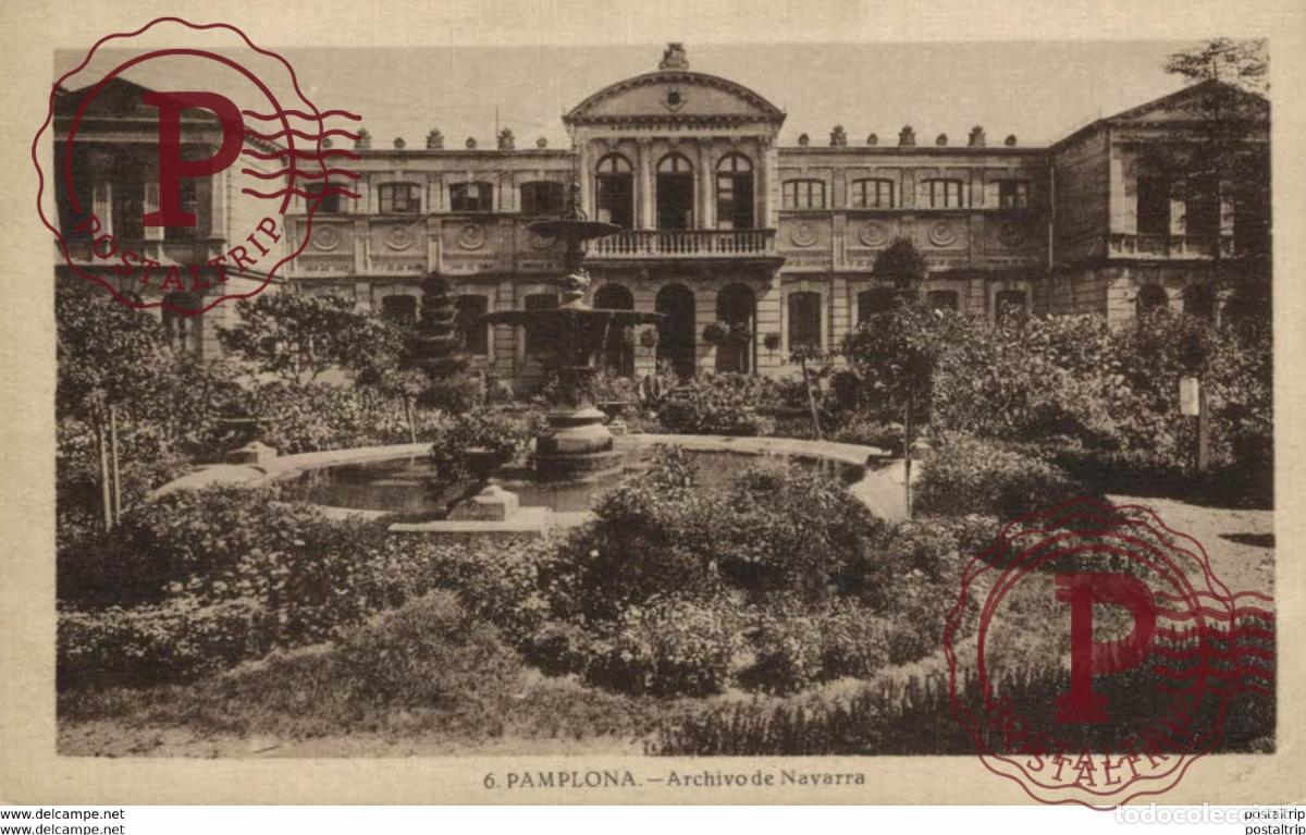 Postales: NAVARRA. PAMPLONA. ARCHIVO DE NAVARRA
