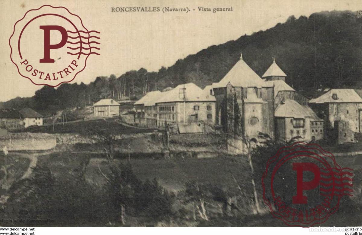 Postkarten: NAVARRA. RONCESVALLES. VISTA GENERAL