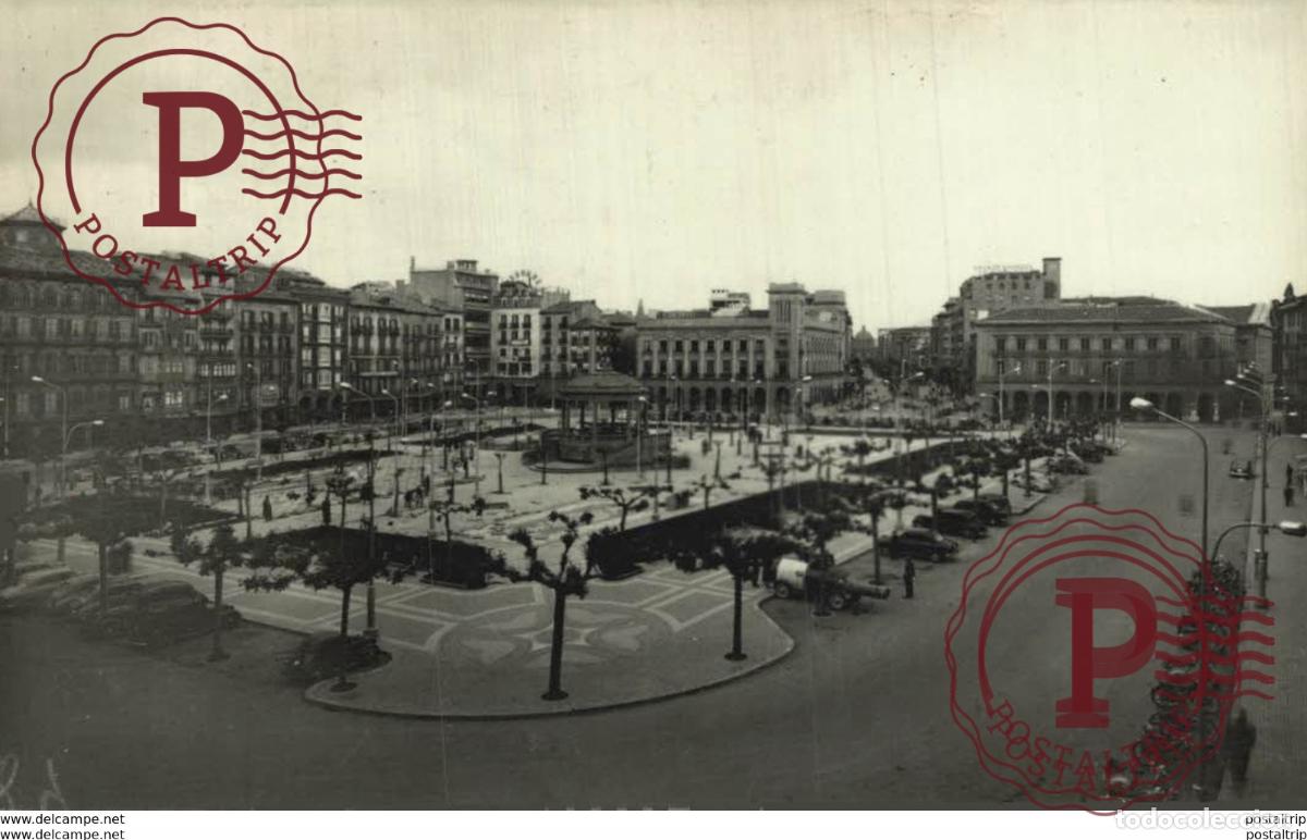 Postkarten: NAVARRA. PAMPLONA. PLAZA DEL CASTILLO