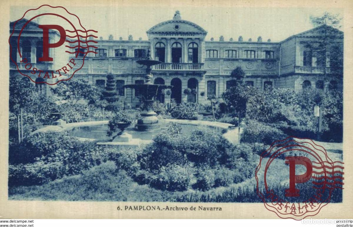 Postkarten: NAVARRA. PAMPLONA. ARCHIVO DE NAVARRA