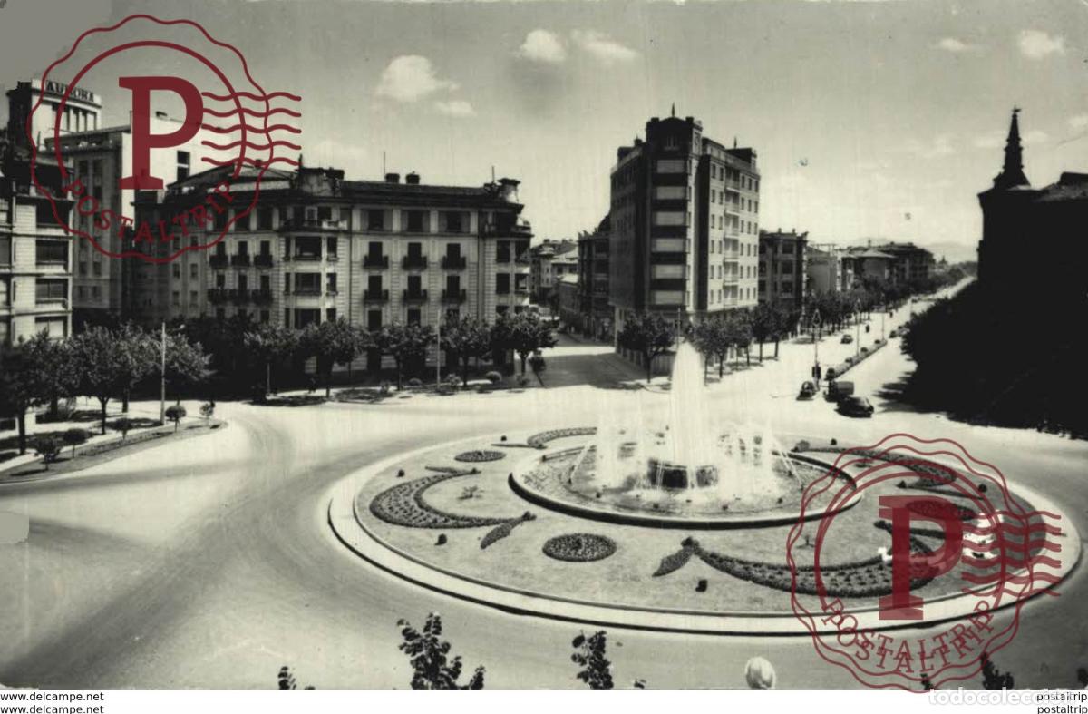 Postales: NAVARRA. PAMPLONA. PLAZA PRINCIPE VIANA.