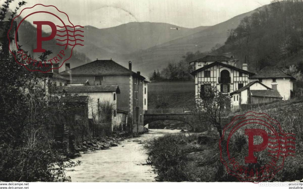 Postales: NAVARRA. RIO LA NIVE - Foto 1