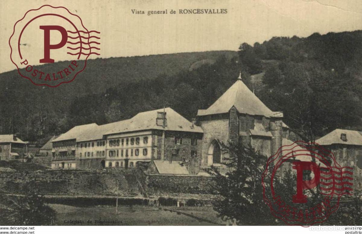 Postales: NAVARRA. RONCESVALLES. VISTA GENERAL