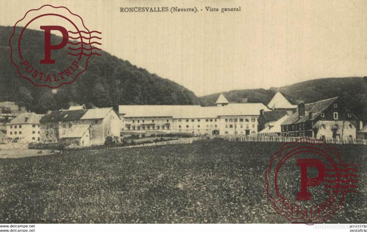Postales: NAVARRA. RONCESVALLES. VISTA GENERAL
