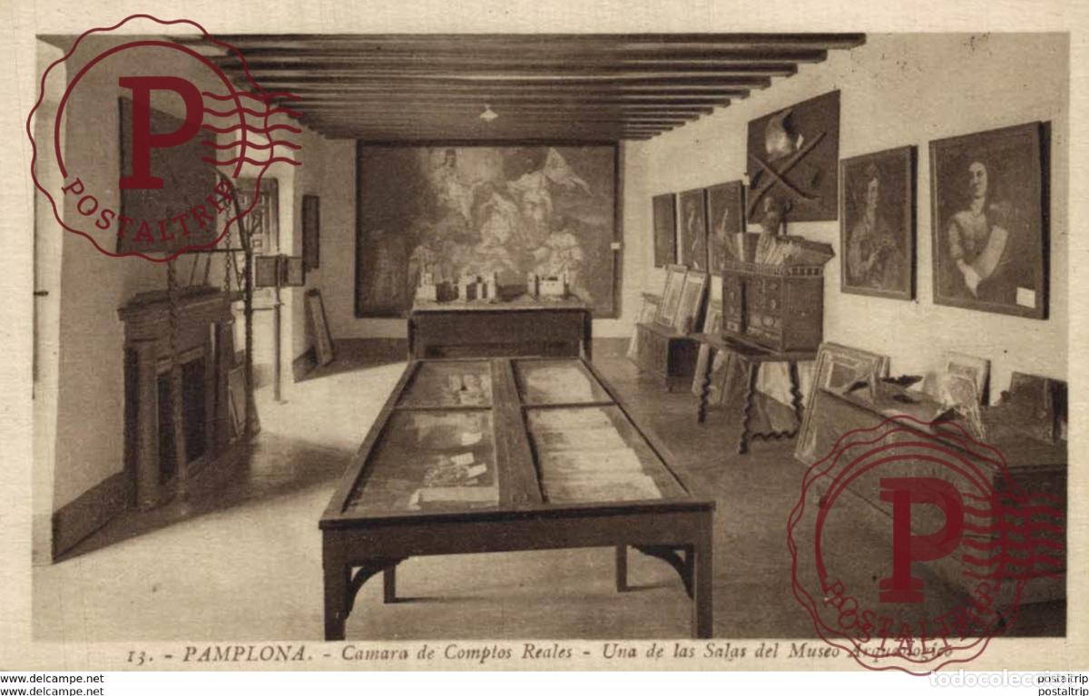 Postales: NAVARRA. PAMPLONA. CAMARA DE COMPTOS REALES
