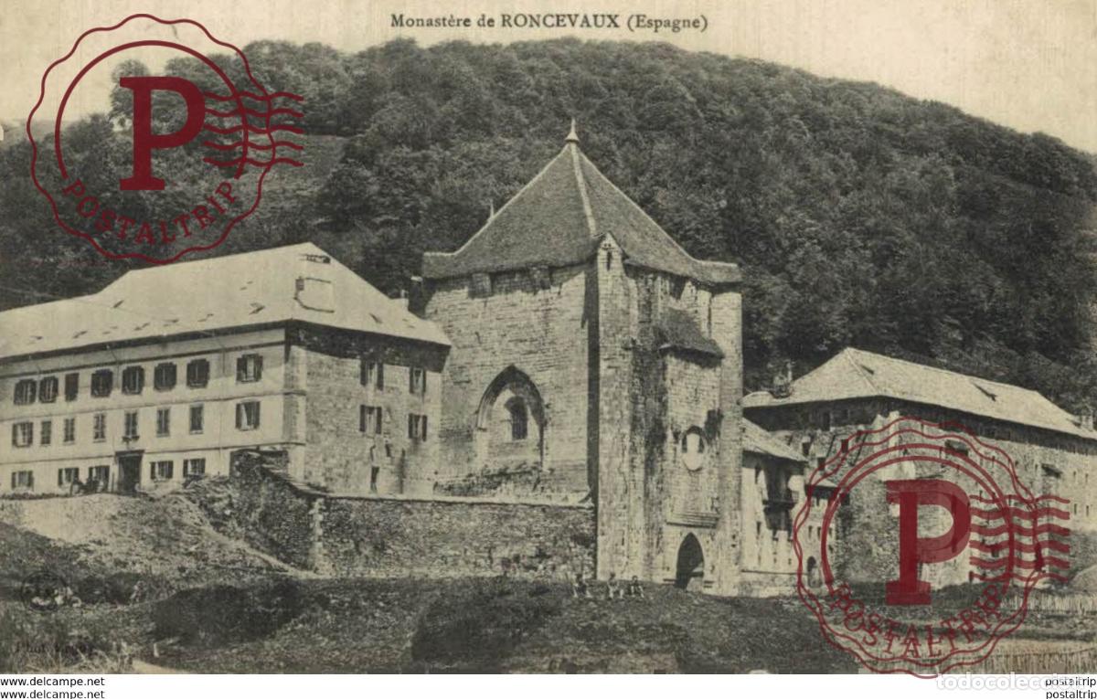 Postales: NAVARRA. MONASTERE DE RONCESVAUX