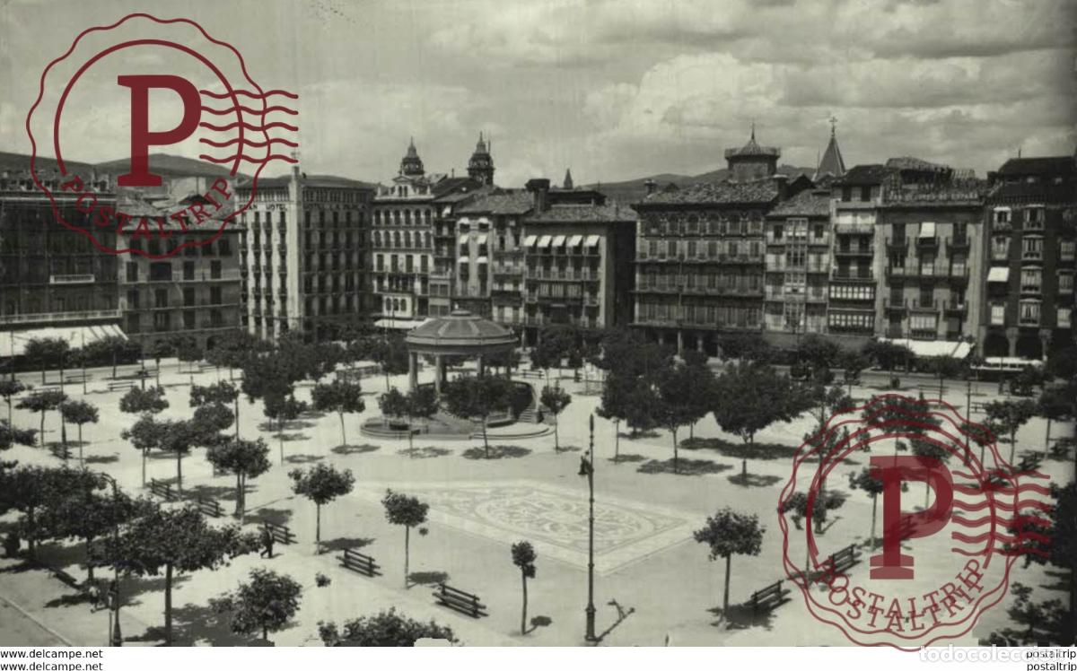 Postales: NAVARRA. PAMPLONA. PLAZA DEL CASTILLO