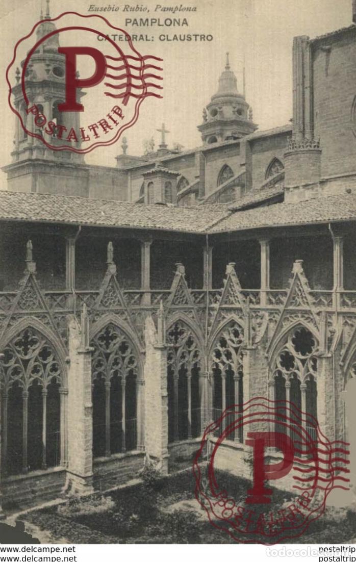 Cartes Postales: NAVARRA. PAMPLONA. CATEDRAL. CLAUSTRO
