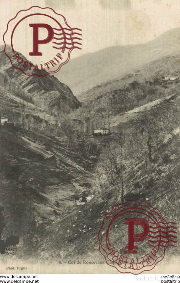 Postales: NAVARRA. COL DE RONCEVAUX - Foto 1