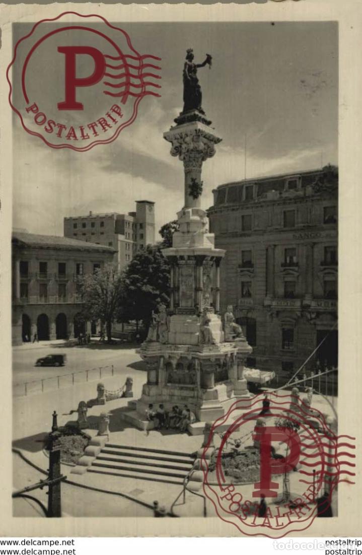 Postales: NAVARRA. PAMPLONA. MONUMENTO A LOS FUEROS