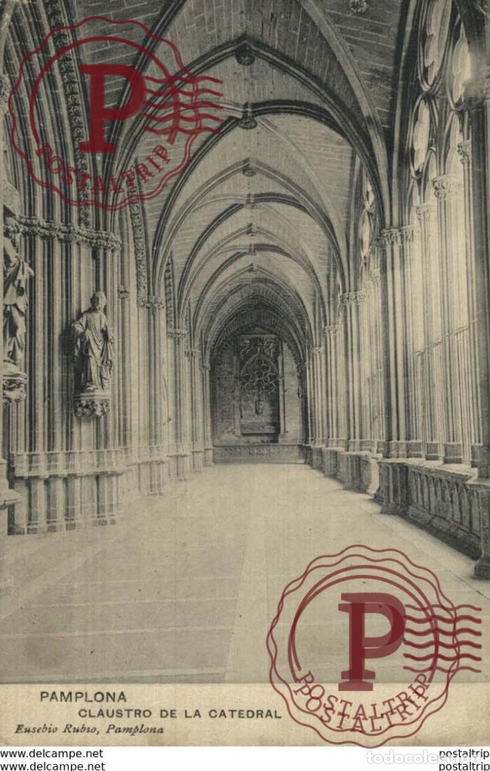Postales: NAVARRA. PAMPLONA. CLAUSTRO. CATEDRAL