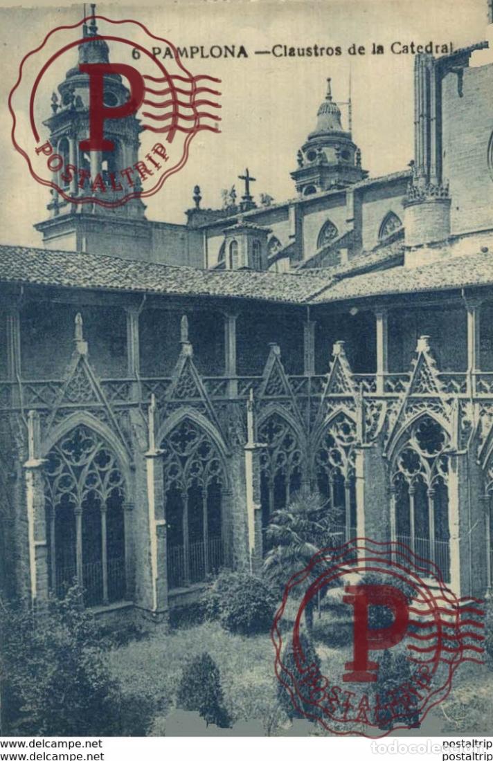 Postales: NAVARRA. PAMPLONA. CATEDRAL. CLAUSTRO
