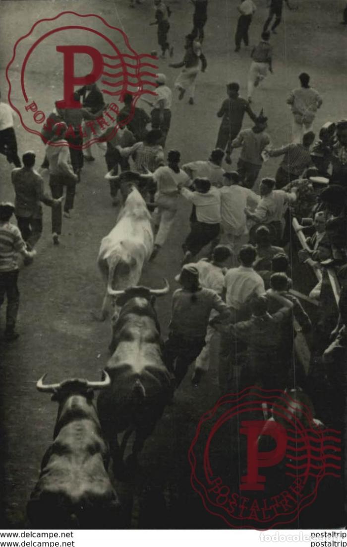 Postales: NAVARRA. PAMPLONA. ENCIERRO