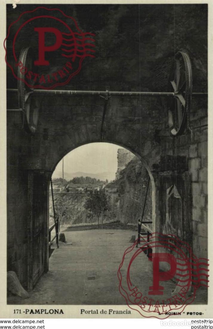 Postales: NAVARRA. PAMPLONA. PORTAL DE FRANCIA