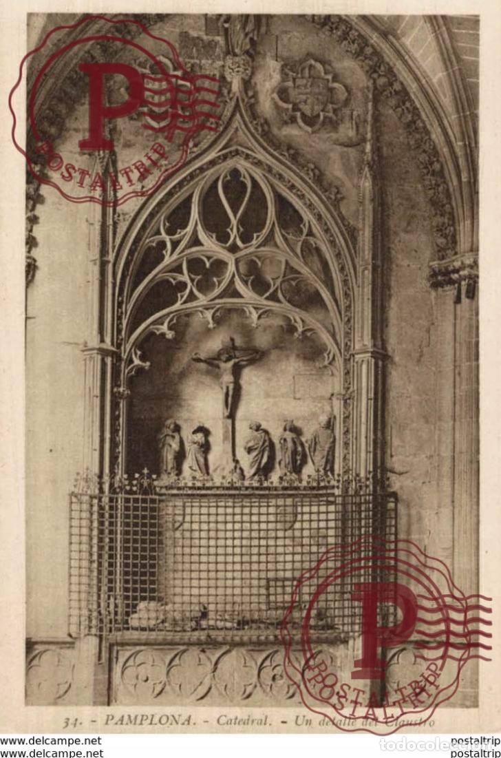 Postales: NAVARRA. PAMPLONA. CATEDRAL. DETALLE