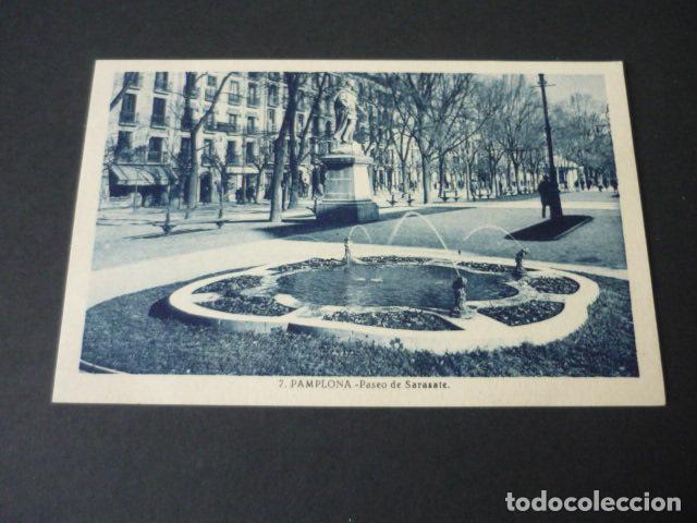 Postcards: PAMPLONA PASEO DE SARASATE