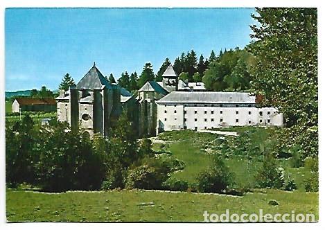 Postales: VISTA GENERAL Y ABSIDE.- RONCESVALLES - Foto 1