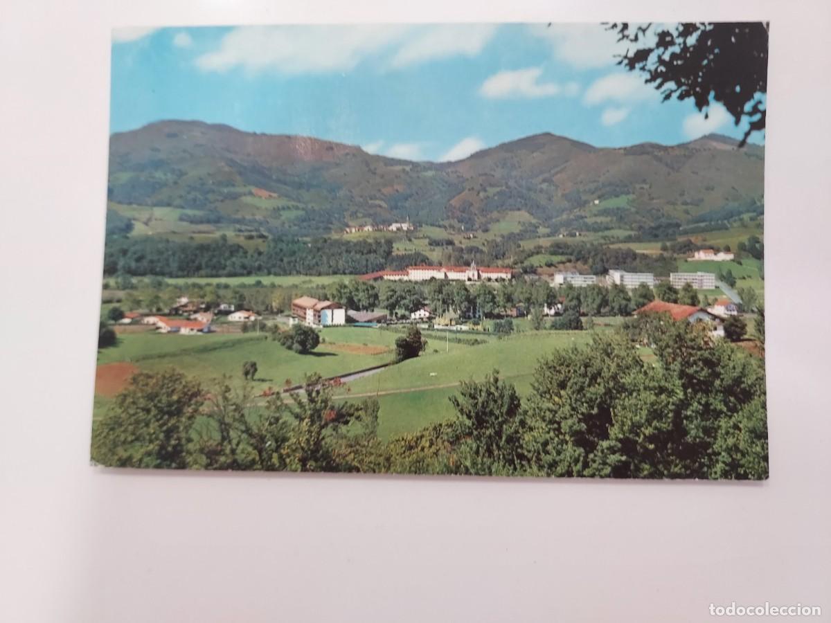 Postales: POSTAL ELIZONDO HOSTAL BAZTAN Y COLEGIO DE LECAROZ. ESCRITA. 1970. NAVARRA