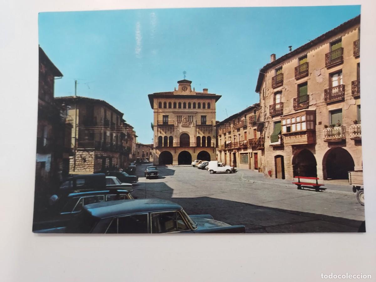 Postales: POSTAL OLITE PLAZA DEL AYUNTAMIENTO. 1971. SIN CIRCULAR. NAVARRA