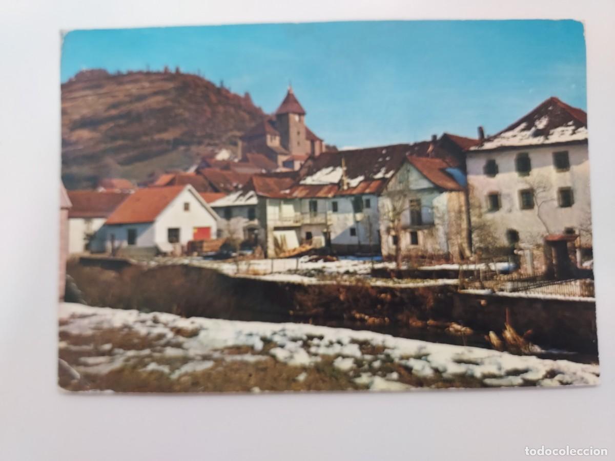 Postales: POSTAL OCHAGAVIA VISTA PARCIAL. 1969. CIRCULADA. NAVARRA. NEVADO