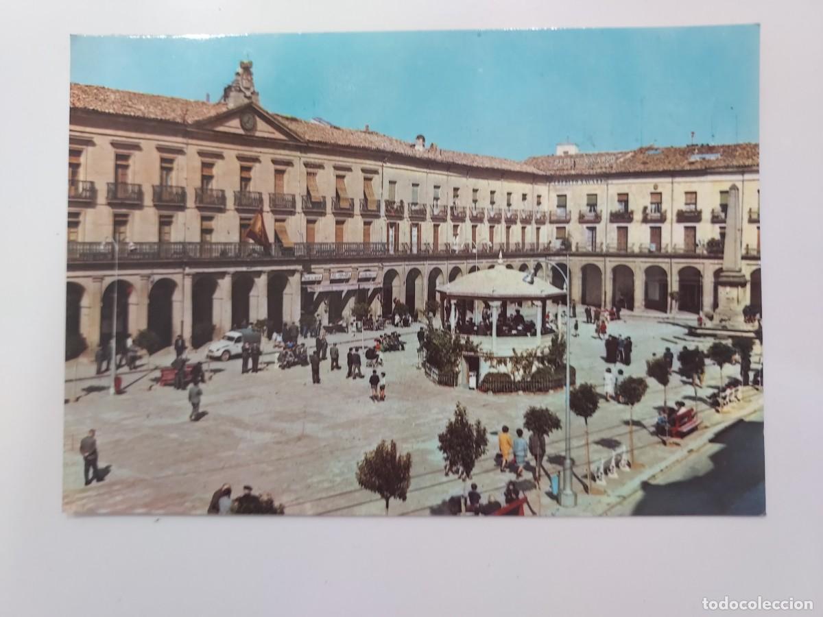 Postales: POSTAL TAFALLA PLAZA DE NAVARRA. 1967. CIRCULADA. NAVARRA