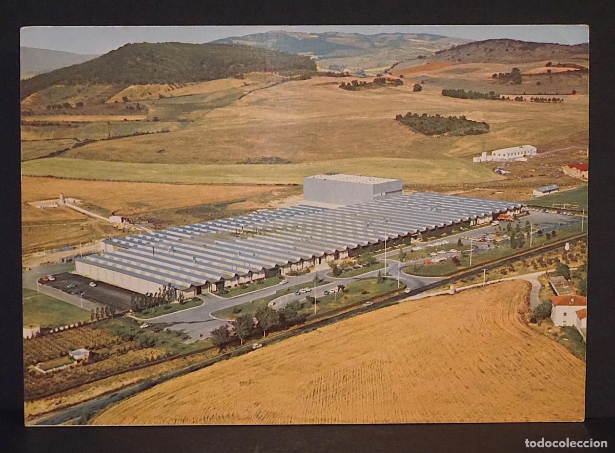 Postales: Graficas Estella, vista de la Planta. Estella (Navarra) , postal sin circular editada el a&ntilde;o 1974