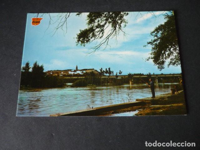 Postales: MILAGRO NAVARRA RIO ARAGON Y VISTA PARCIAL