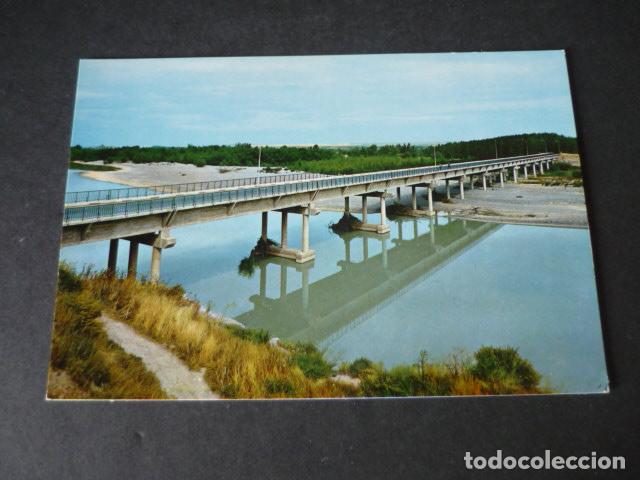 Postales: MILAGRO NAVARRA PUENTE SOBRE EL RIO ARAG&Oacute;N