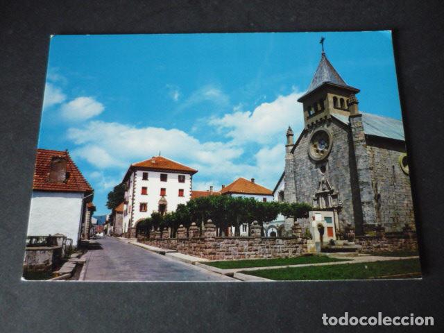 Postales: MILAGRO NAVARRA IGLESIA PARROQUIAL Y AYUNTAMIENTO