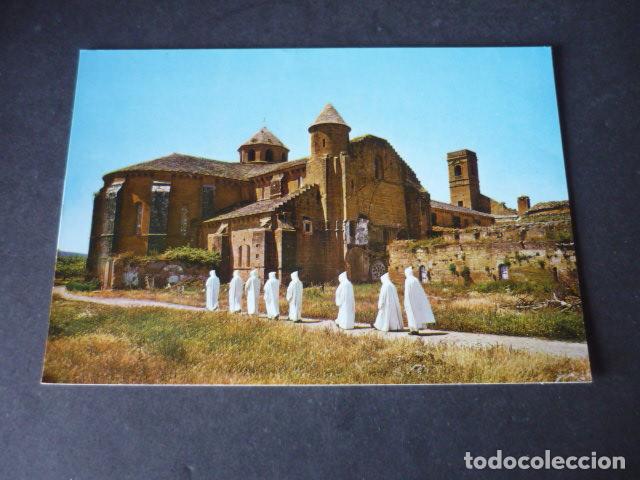 Postales: SANTA MARIA LA REAL DE OLIVA NAVARRA LA ABADIA
