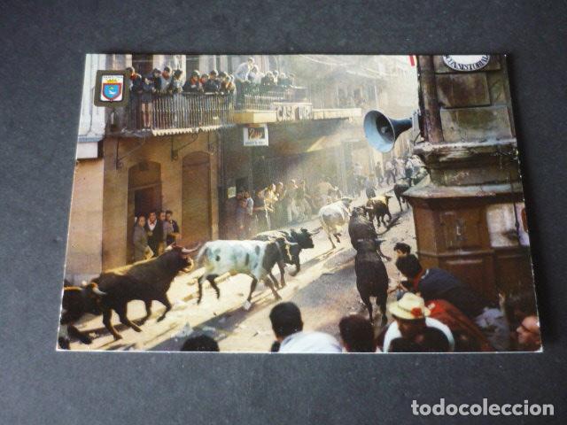 Postales: PAMPLONA NAVARRA FIESTAS DE SAN FERMIN ENCIERROS