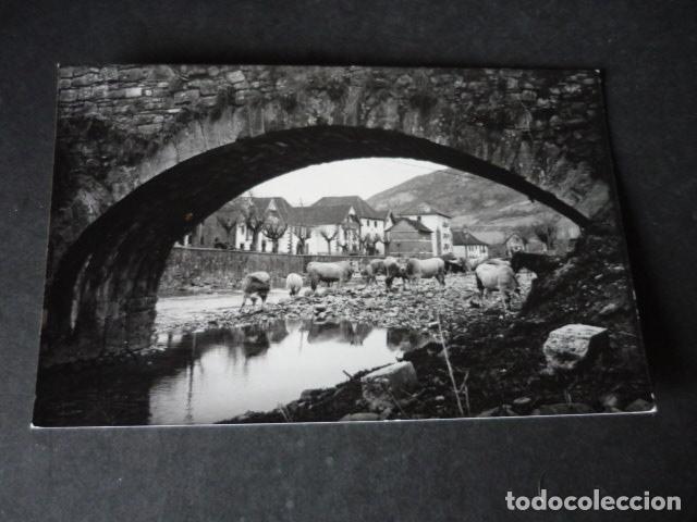 Postales: OCHAGAVIA NAVARRA VISTA DESDE EL PUENTE