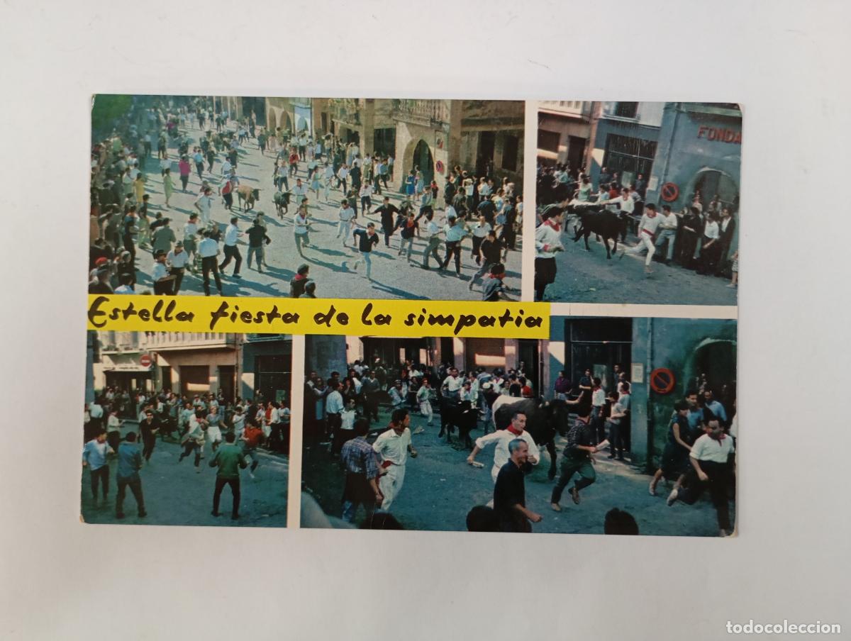 Cartoline: POSTAL DE ESTELLA. FIESTA DE LA SIMPAT&Iacute;A. TDKP29S