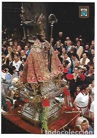 Postales: &rdquo; PROCESION DE SAN FERMIN &rdquo;.- FIESTAS DE SAN FERMIN.- PAMPLONA