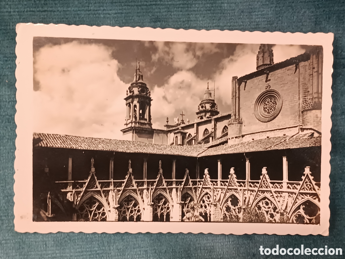 Postales: 106 PAMPLONA. Catedral. Detalle del Claustro