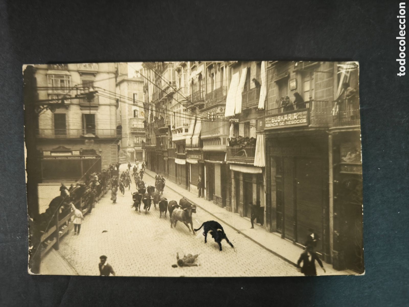 Postales: Fotograf&iacute;a postal antigua. Sanfermines Pamplona. A&ntilde;os 20.