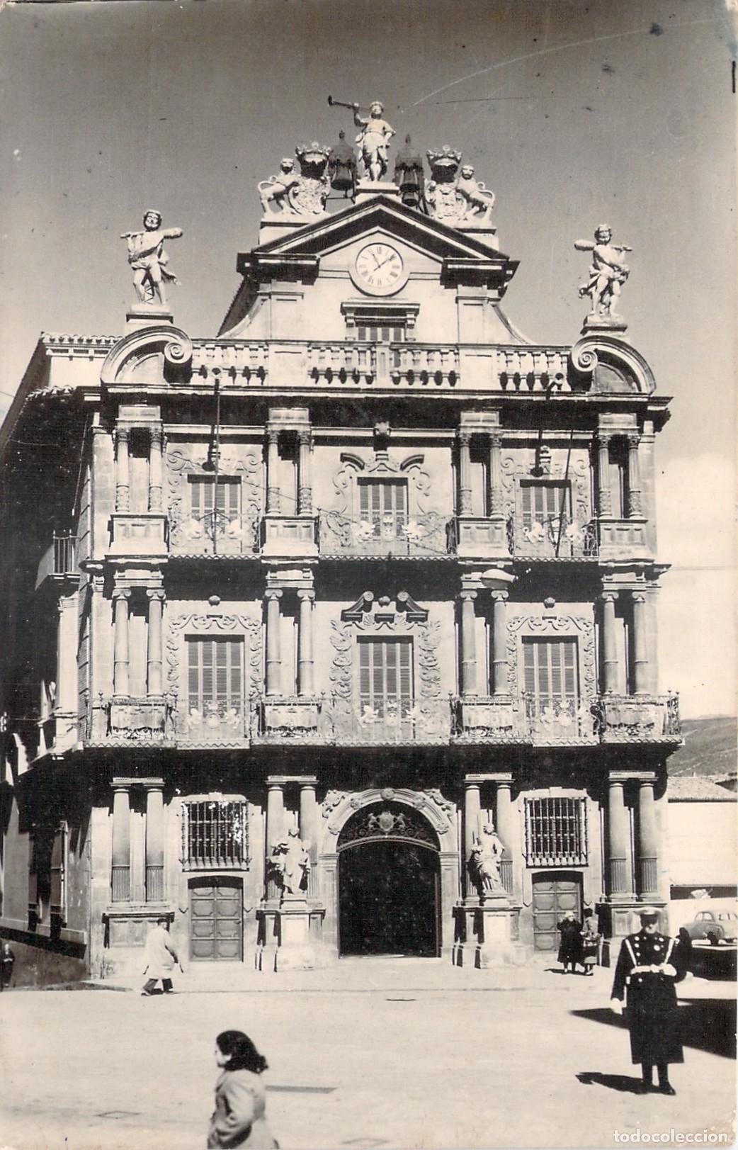 Postales: Postal del Palacio de Justicia en Pamplona - Foto 1