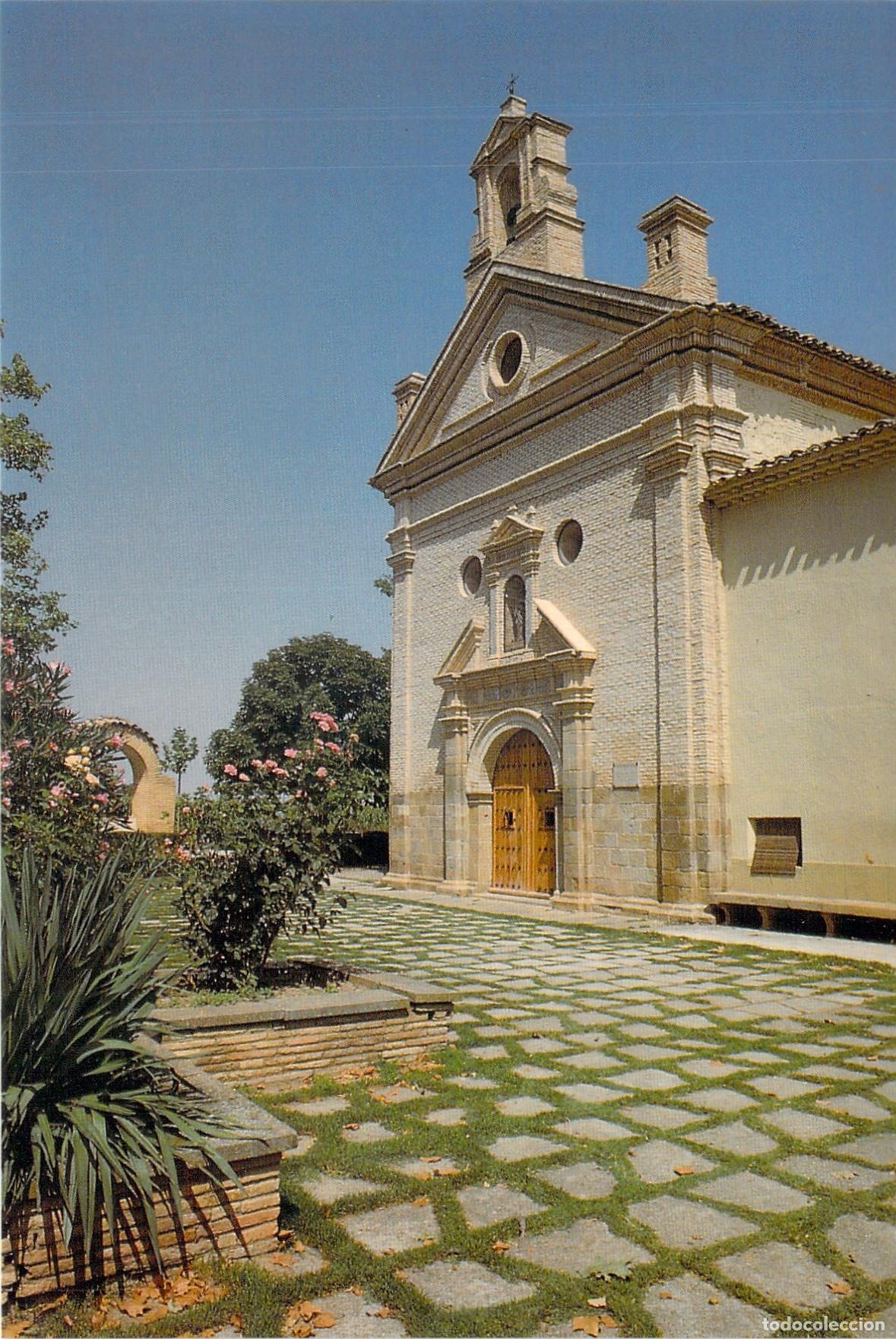 Postales: Postal de la Ermita de Nuestra Se&ntilde;ora del Soto en Caparroso, Navarra