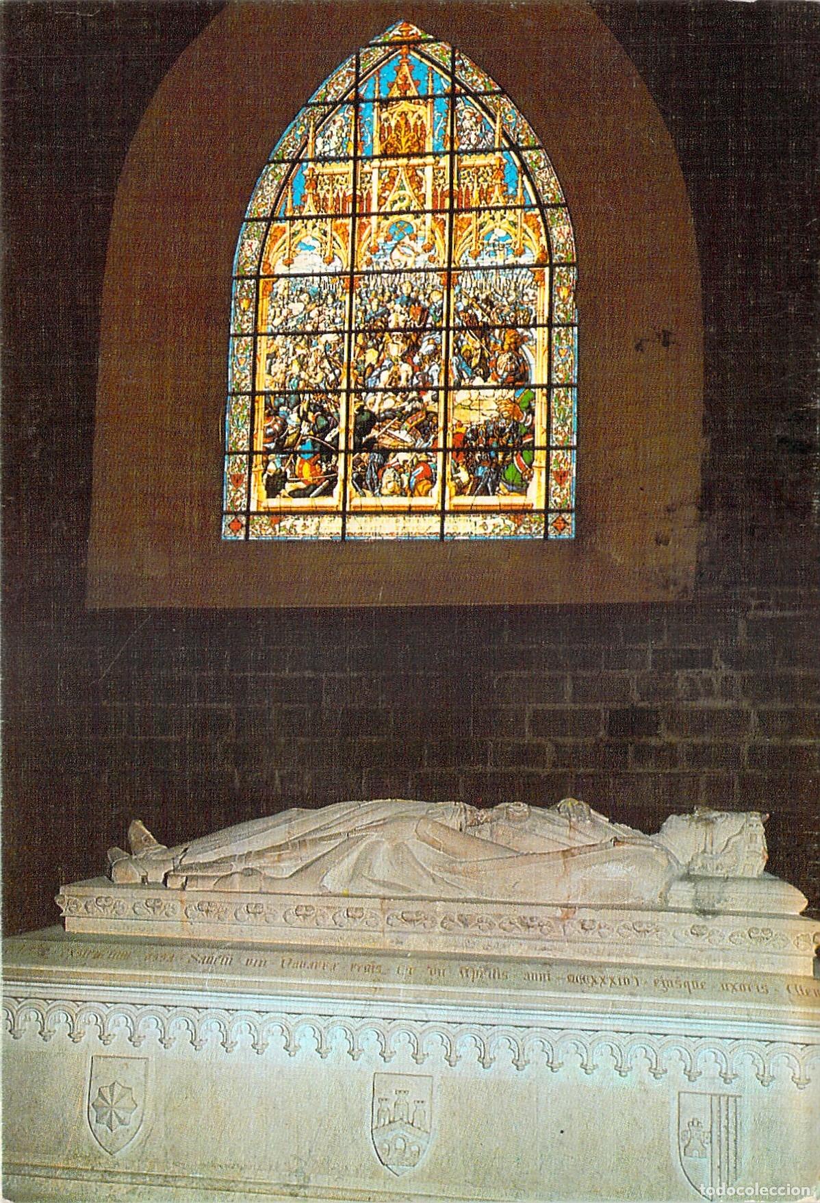 Postales: Postal de Roncesvalles - Sepulcro de Sancho el Fuerte