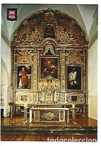 Postales: RETABLO PARROQUIA DE XAVIER.- CASTILLO DE XAVIER / NAVARRA