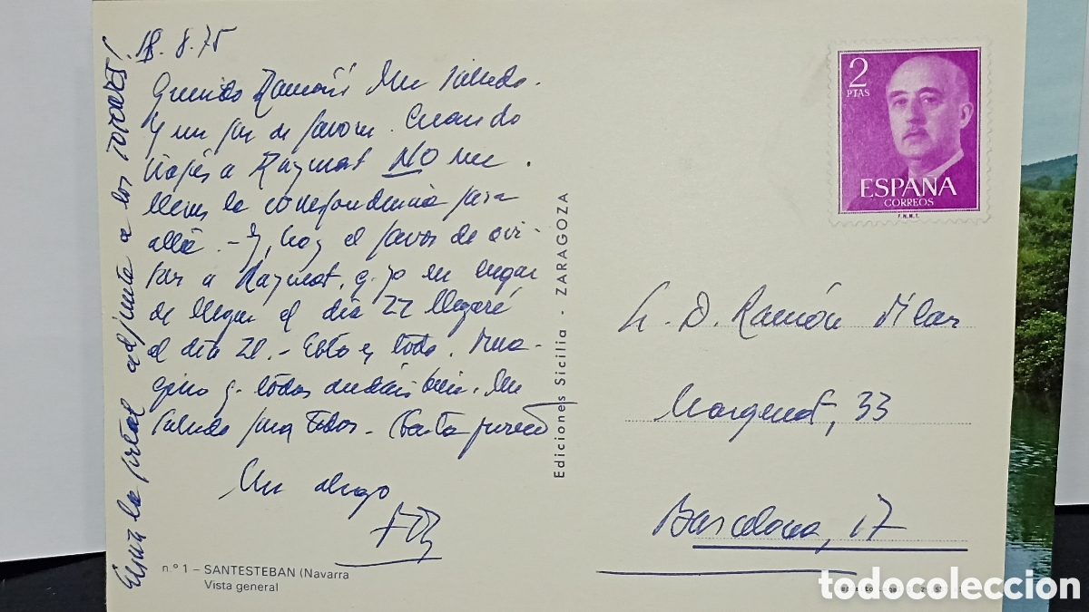Postales: Sant Esteban Navarra vista general - Foto 2