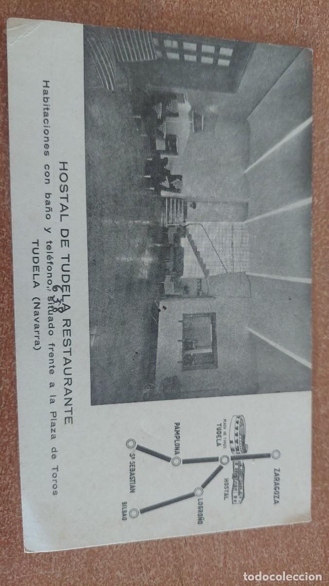 Postales: Tarjeta Postal Hostal Tudela Navarra