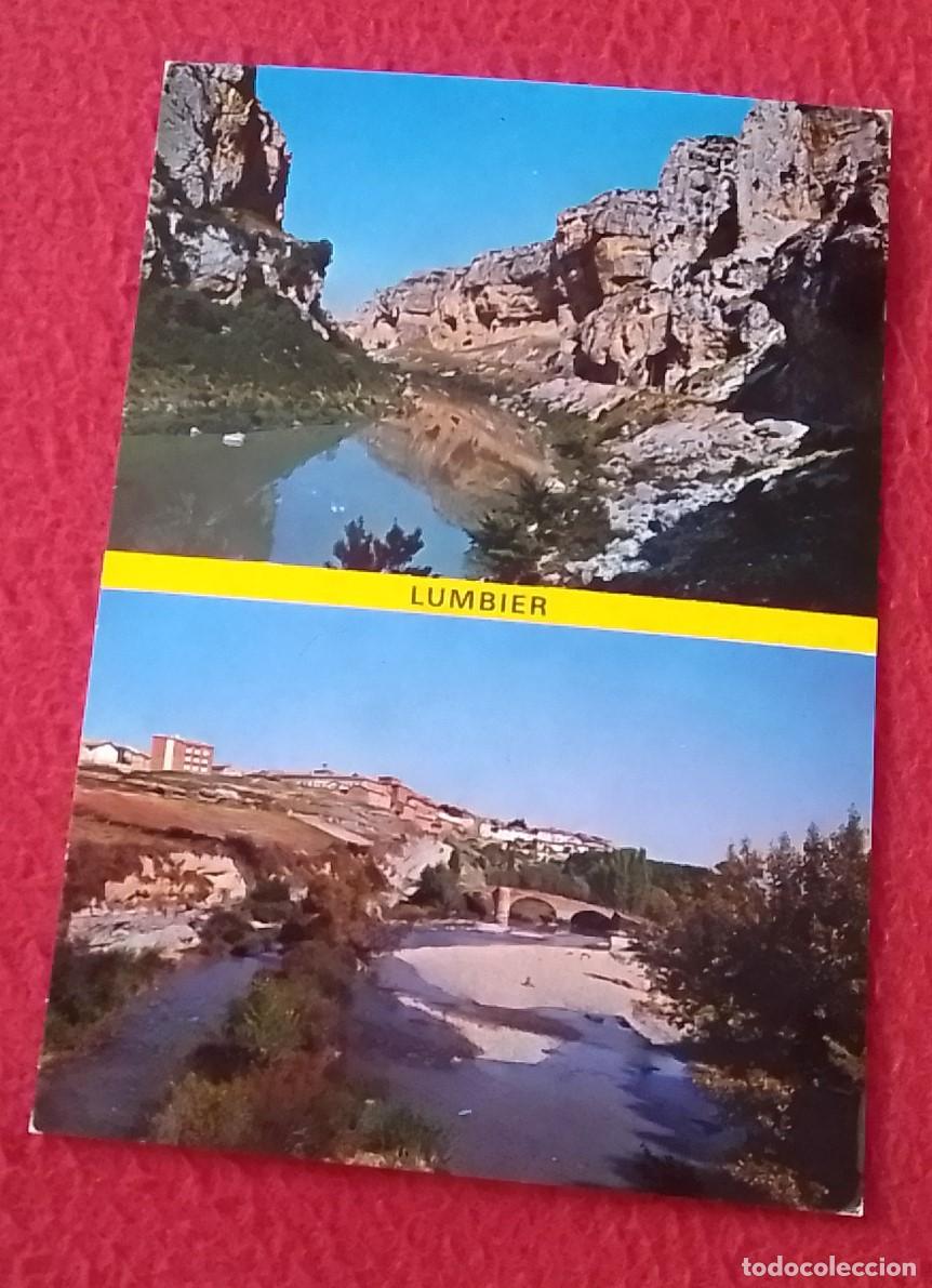 Postales: ANTIGUA POSTAL POST CARD NAVARRA NAVARRE LUMBIER VISTA GENERAL FOZ DE LUMBIER RIO IRATI..ESPAGNE...