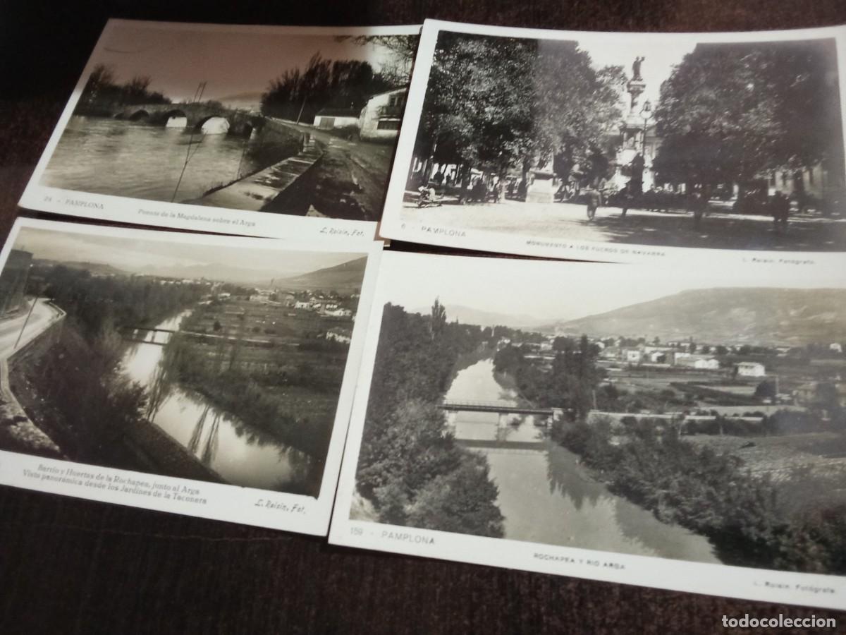Postales: Pamplona.L.Roisin.4 postales.