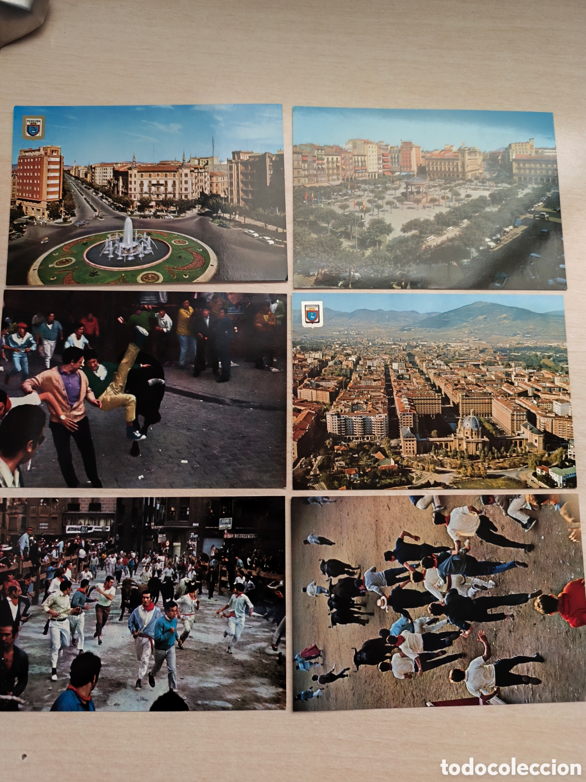Postales: lote 6 postales Pamplona y San Fermines - NAVARRA