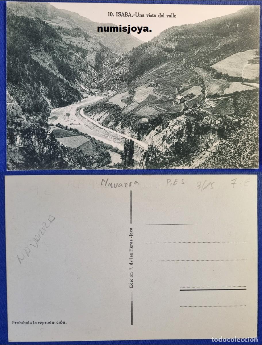 Postales: Postal de ISABA (Navarra) Espa&ntilde;a a&ntilde;o 1910. Una vista del valle. Ed. HERAS.