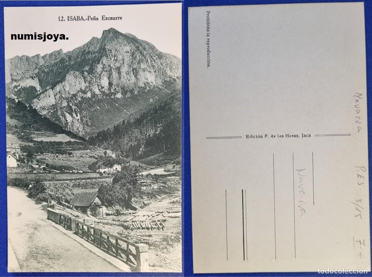 Postales: Postal de ISABA (Navarra) Espa&ntilde;a a&ntilde;o 1910. PE&Ntilde;A EZCAURRE. Ed. HERAS.