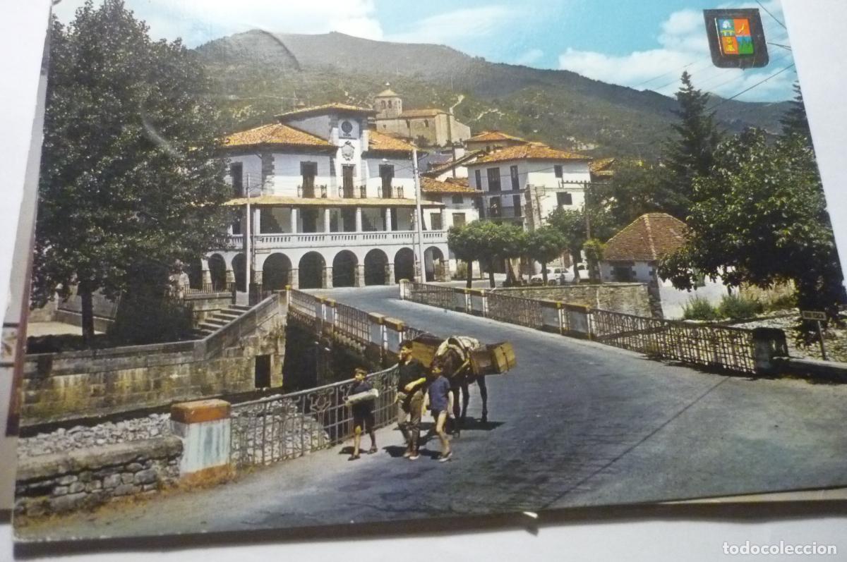 Postales: postal roncal ayuntamiento.-circulada