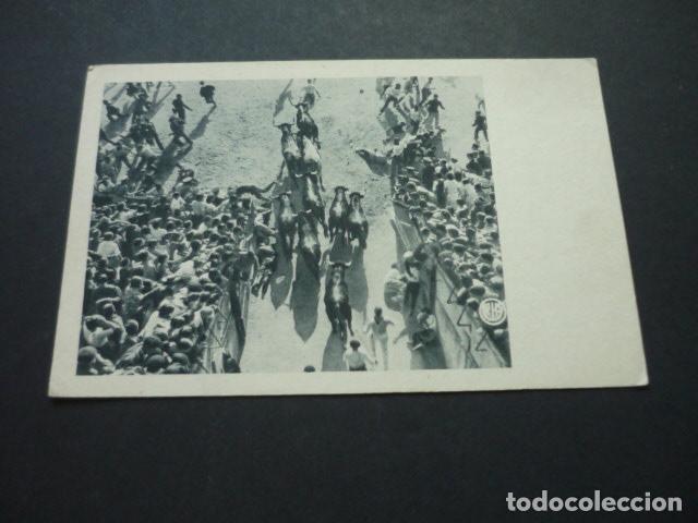 Postcards: PAMPLONA ENCIERRO DE LOS TOROS POSTAL ED. FOURNIER